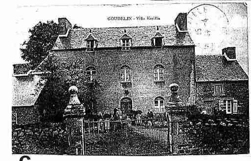 Ville de GOUDELIN Carte postale ancienne